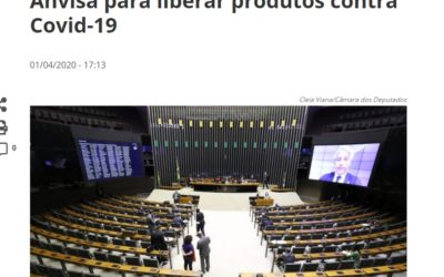 Câmara aprova processo sumário da Anvisa para liberar produtos contra Covid-19