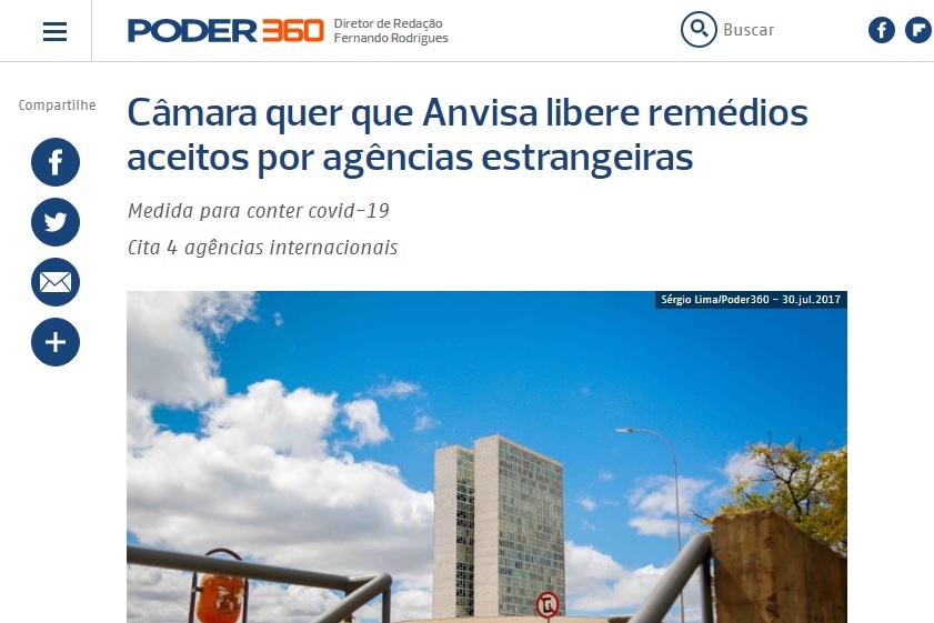 Câmara quer que Anvisa libere remédios aceitos por agências estrangeiras