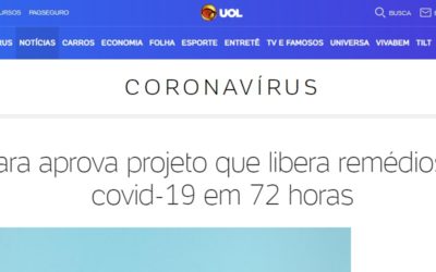 Câmara aprova projeto que libera remédios para covid-19 em 72 horas
