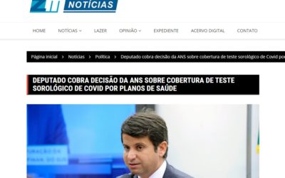 DEPUTADO COBRA DECISÃO DA ANS SOBRE COBERTURA DE TESTE SOROLÓGICO DE COVID POR PLANOS DE SAÚDE