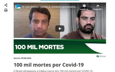 100 mil mortes por Covid-19