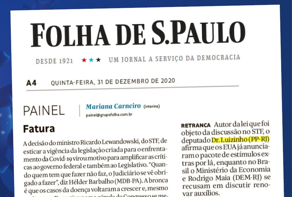 Painel Folha – 31/12/2020