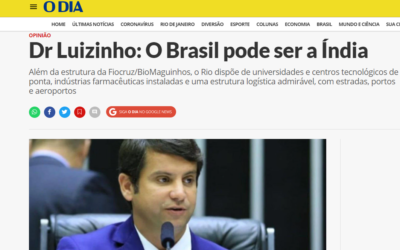 Dr Luizinho: O Brasil pode ser a Índia