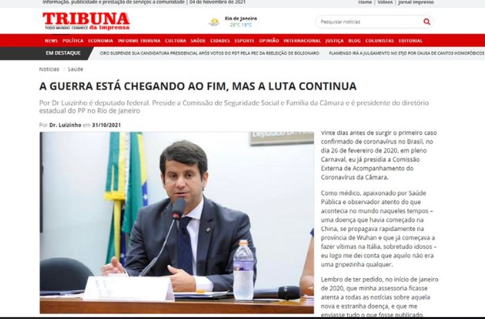 A GUERRA ESTÁ CHEGANDO AO FIM, MAS A LUTA CONTINUA