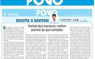 Na mídia – O Povo na rua – Melhor prevenir do que remediar